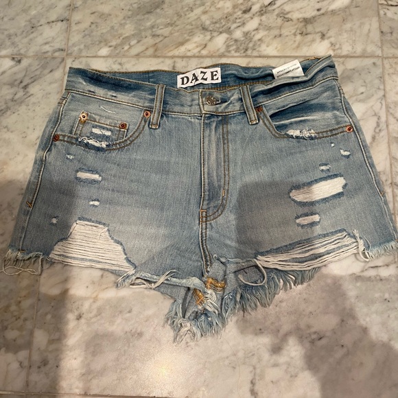 Pants - Brand new Daze Denim shorts. Size 27, tags still on